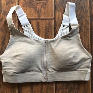 Outdoor Voices TechSweat zip bra